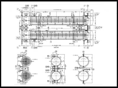 Heat Exchanger Drawing Sample