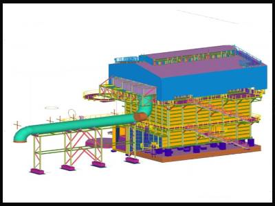 Reformer Structure & Duct Work